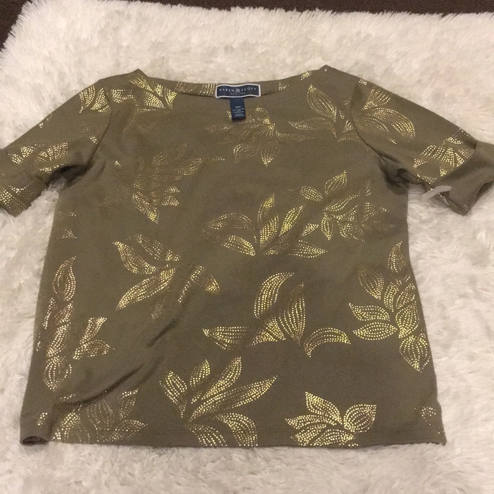 Short sleeve blouse
